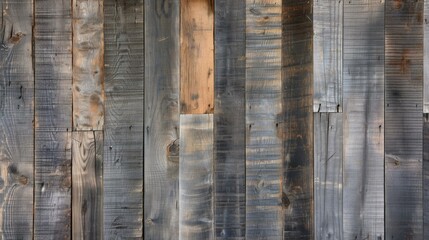 Rustic Weathered Wood Planks Texture Background