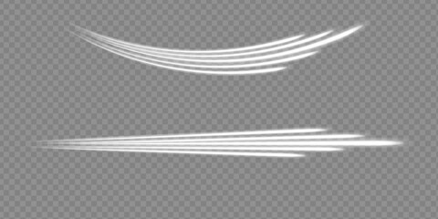 Poster - glowing white speed lines. high speed. abstract technology background concept. motion speed and blur