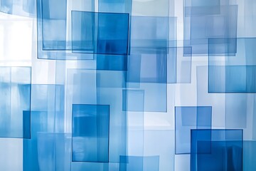 Wall Mural - abstract blue background