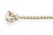 © Lilimanatasa - white background of an isolated rope with a bow
