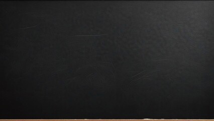 Blank black board chalkboard texture blackboard background generative AI