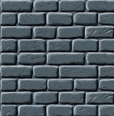 Sticker - Grey Brick Wall Texture