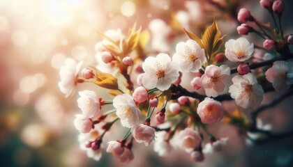 Cherry flowers