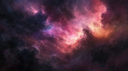 Wall Mural - stary night cosmos. universe science astronomy. colorful space galaxy cloud nebula. illustration for