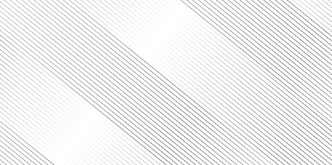 Poster - Vector gradient gray line abstract pattern Transparent monochrome striped texture, minimal background. Abstract background wave line elegant white striped diagonal line technology concept web texture.