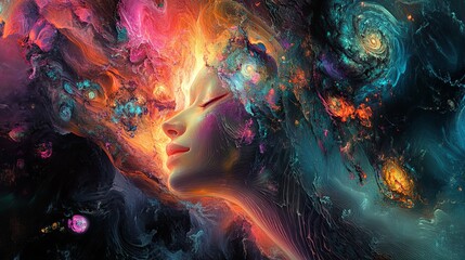 Wall Mural - cosmic dream