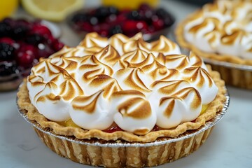 Poster - Lemon Meringue Pie - Delicious Dessert