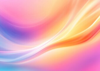 Abstract light background featuring a colorful gradient with a blurred smooth motion effect creating a bright and soft wallpaper illustration