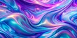 © Indigo Studio - Vibrant holographic abstract background with mesmerizing violet-blue gradients