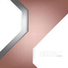Poster - graphic geometric triangle overlap vector layer background for text and message design
