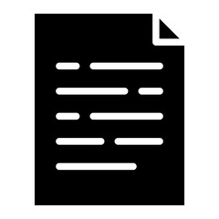 Sticker - document icon