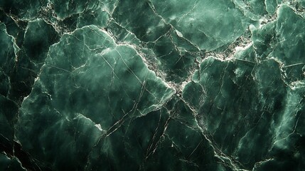 Poster - Dark green marble texture background natural marbel tiles for ceramic wall and floor high gloss premium Italian glossy granite slab stone ceramic tile polished quartz Quartzite limesto : Generative AI