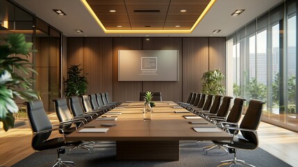 Leinwandbilder - Meeting room : Generative AI