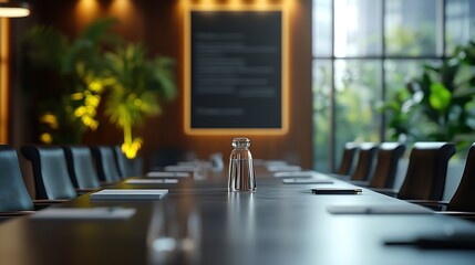 Poster - Meeting room interior : Generative AI