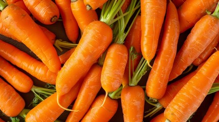 carrots close-up juicy texture generative ai