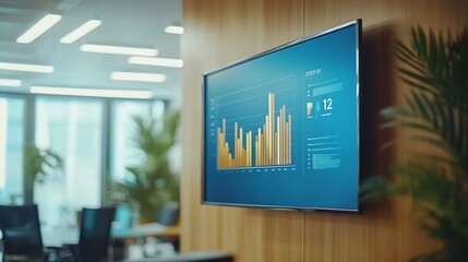 Poster - Whiteboard for plots and ideas in meeting room in office center : Generative AI