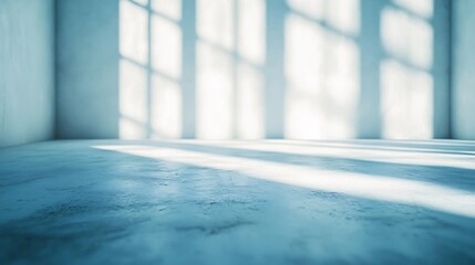 Poster - conner of white room background wallpaper : Generative AI