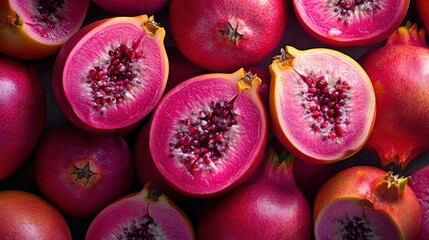 Wall Mural - Pink Pomegranates