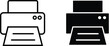 © MG GONDAL  - printer icon illustration Print icon set. printer icon vector.