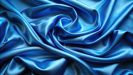 Wall Mural - Smooth elegant blue silk background for design inspiration, silk, blue, elegant, smooth, fabric, luxurious, texture