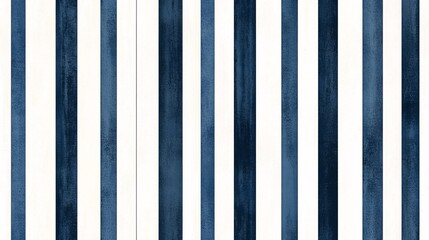Poster - Navy Blue and White Vertical Stripes Pattern: Simple yet chic, this pattern evokes a sense of calmness and sophistication. The classic combination of navy blue and white creates a timeless design