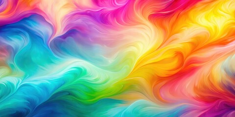 Wall Mural - Vibrant abstract background with a mix of bright pastel colors, abstract, background, vibrant, colorful, pastel, design