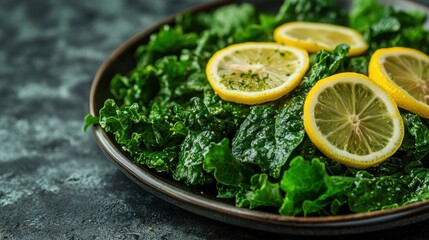 Wall Mural - Lemon Kale Salad