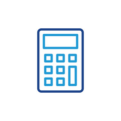 Poster - Calculator icon, calculator sign vector