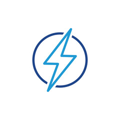 Poster - Lightning Power Icon, power sign vector