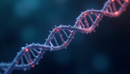 Wall Mural - exploring the blueprint of life dna double helix