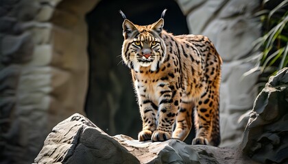 Lynx Encounter at Montreals Ecomuseum Zoo