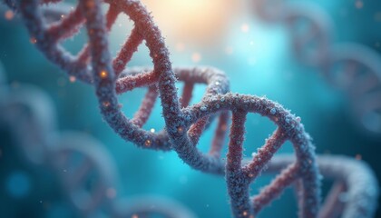 Wall Mural - exploring the intricate beauty of dna structure