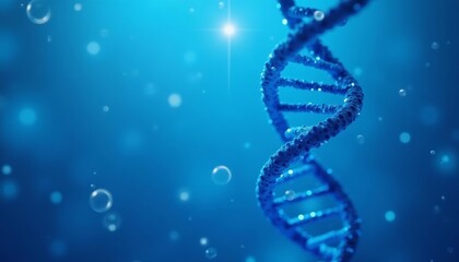 Wall Mural - exploring the depths of genetic code