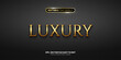 © Global Studio - Luxury gold script editable text effect, elegant gold style
