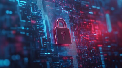 Poster - Cyber Security. Data Protection and Privacy Concept