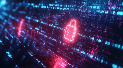 Poster - Cyber Security and Data Protection Concept