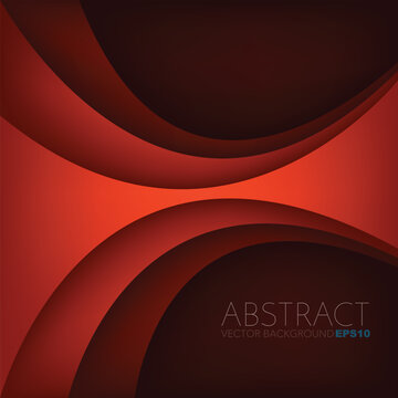 graphic vector curve line overlap background for text and message design