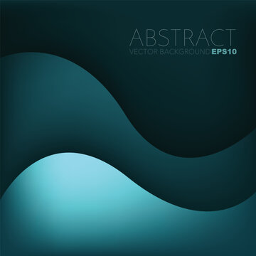 graphic vector curve line overlap background for text and message design