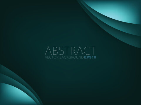 graphic vector curve line overlap background for text and message design