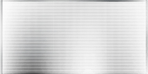 Poster - Background with monochrome dotted texture. Polka dot pattern template vector dots pattern