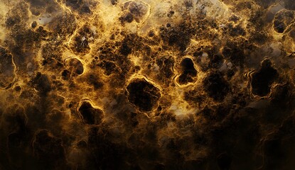 Wall Mural - Abstract Black and Gold Texture