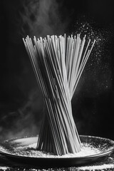 Canvas Print - Piled Spaghetti Sticks