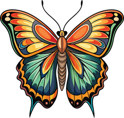 Wall Mural - butterfly vector, Print