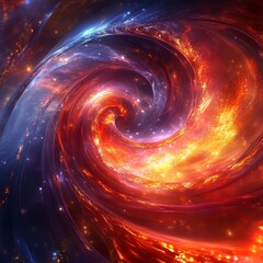 Canvas Print - Cosmic Spiral