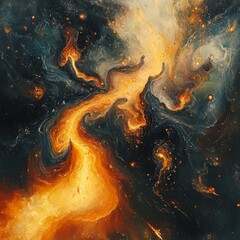 Canvas Print - Cosmic Flow