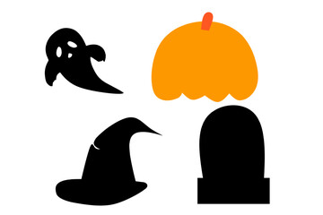 set of halloween icons