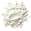 © anzodesign - Fine white silk protein powder isolated on a transparent background