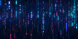 © Daniel - digital binary code and streaming data wallpaper design