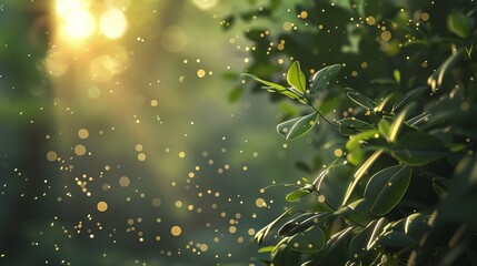 Wall Mural - abstract soft light blurred background with gentle pastel hues and bokeh effect for serene, dreamy d
