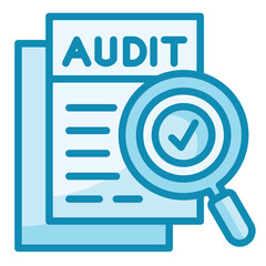 Canvas Print - Audit Icon